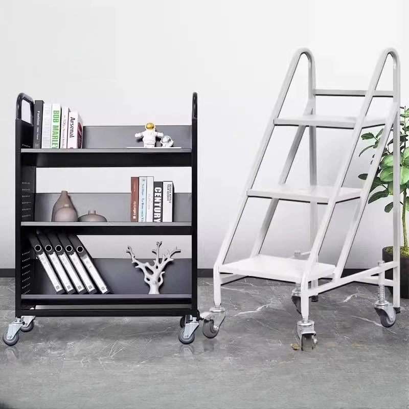 Библиотечная книжная тележка 2-я напольная 3-я напольная V-образная плоская книжная тележка Архив Мобильная бесшумная трехступенчатая книжная тележка с лестницей
Библиотечная книжная тележка 2-я напольная 3-я напольная V-образная плоская книжная тележка Архив Мобильная бесшумная трехступенчатая книжная тележка с лестницей