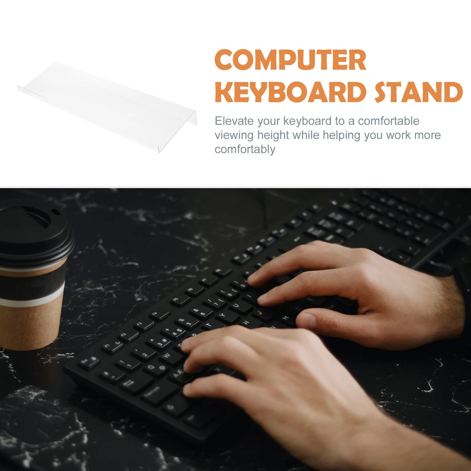 Computer Keyboard Stand Acrylic Tilted Holder Transparent Desk Accessory Ergonomic Computer Keyboard Riser Holder
Computer Keyboard Stand Acrylic Tilted Holder Transparent Desk Accessory Ergonomic Computer Keyboard Riser Holder