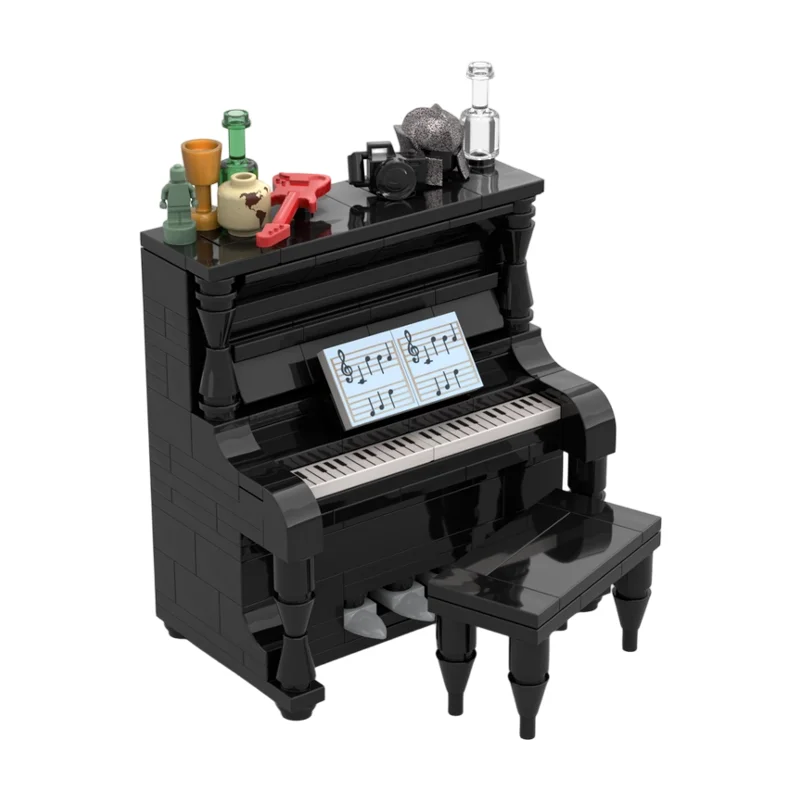 Upright Piano MOC Building Blocks, Classic Vertical Piano Simulation Model DIY Assembly Toy for Home Decor Gift 200PCS
Upright Piano MOC Building Blocks, Classic Vertical Piano Simulation Model DIY Assembly Toy for Home Decor Gift 200PCS