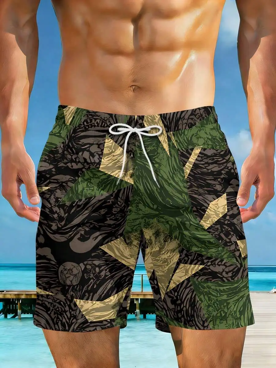 Mens Gothic Style 3D All-Over Print Beach Shorts Skull And Geometric Pattern For Summer Outdoor Activities
Mens Gothic Style 3D All-Over Print Beach Shorts Skull And Geometric Pattern For Summer Outdoor Activities