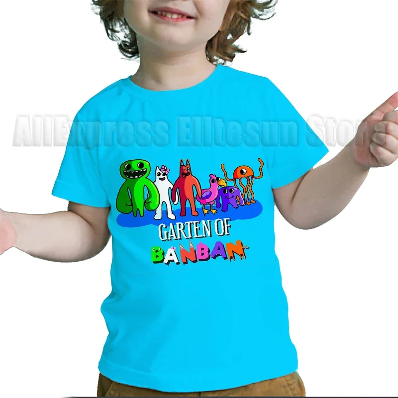 Garten of Banban T Shirt Summer Kawaii Top Kids 3D Colorful Tshirt Girls Short Sleeve T-shirt
Garten of Banban T Shirt Summer Kawaii Top Kids 3D Colorful Tshirt Girls Short Sleeve T-shirt
