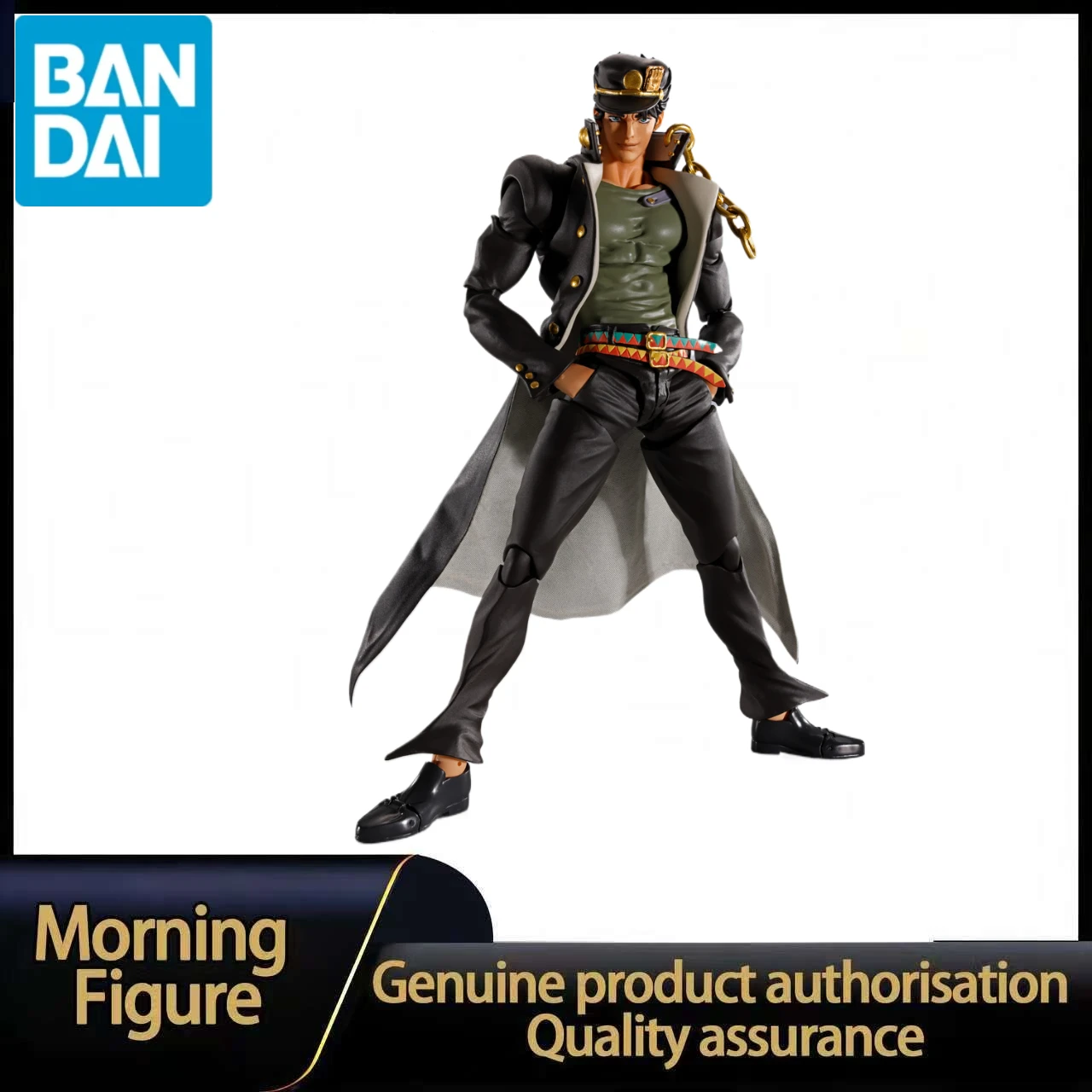In Stock BANDAI SPIRITS SHFiguarts JoJo's Bizarre Adventure Stardust Crusaders Jotaro Kujo Action Figure Model
In Stock BANDAI SPIRITS SHFiguarts JoJo's Bizarre Adventure Stardust Crusaders Jotaro Kujo Action Figure Model