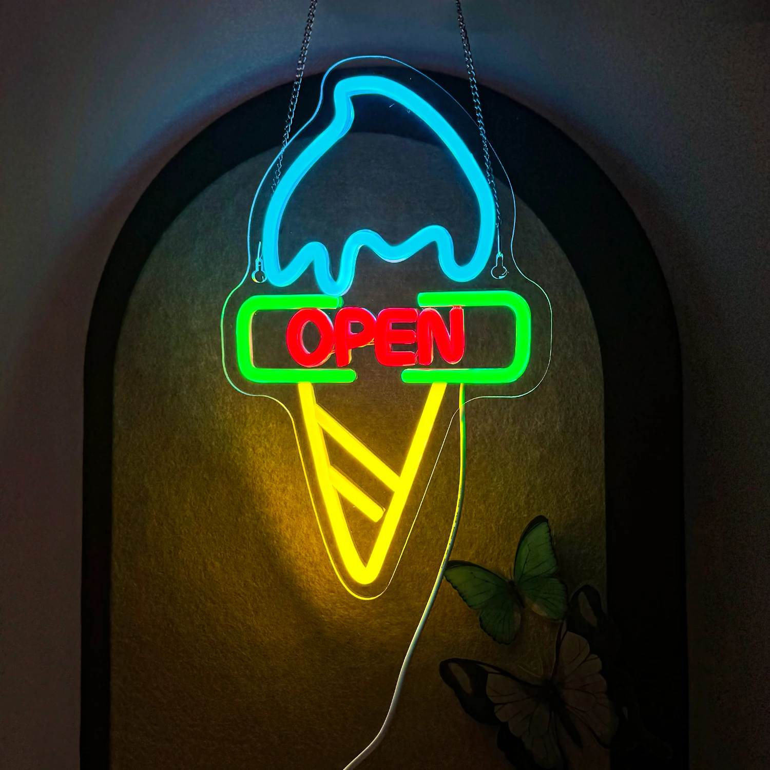 Ice Cream Neon Sign Custom Led Neon Signs For Wall Decor Drink Neon Led Lights Art Light Up Sign Dessert Shop Store Bar Lamp
Ice Cream Neon Sign Custom Led Neon Signs For Wall Decor Drink Neon Led Lights Art Light Up Sign Dessert Shop Store Bar Lamp