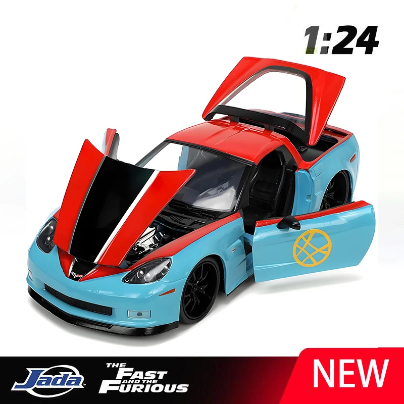 JADA 1:24 Corvette Z06 2006 Alloy Car Diecasts & Toy Vehicles Car Model Miniature Scale Model Car For Children
JADA 1:24 Corvette Z06 2006 Alloy Car Diecasts & Toy Vehicles Car Model Miniature Scale Model Car For Children