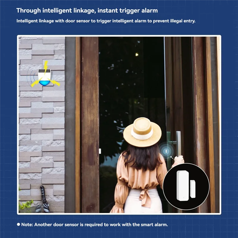 A39Q-Sound And Light Siren Alarm Solar Outdoor IPX5 With Rechargeable Battery Solar Smart Sound And Light Sensor
A39Q-Sound And Light Siren Alarm Solar Outdoor IPX5 With Rechargeable Battery Solar Smart Sound And Light Sensor