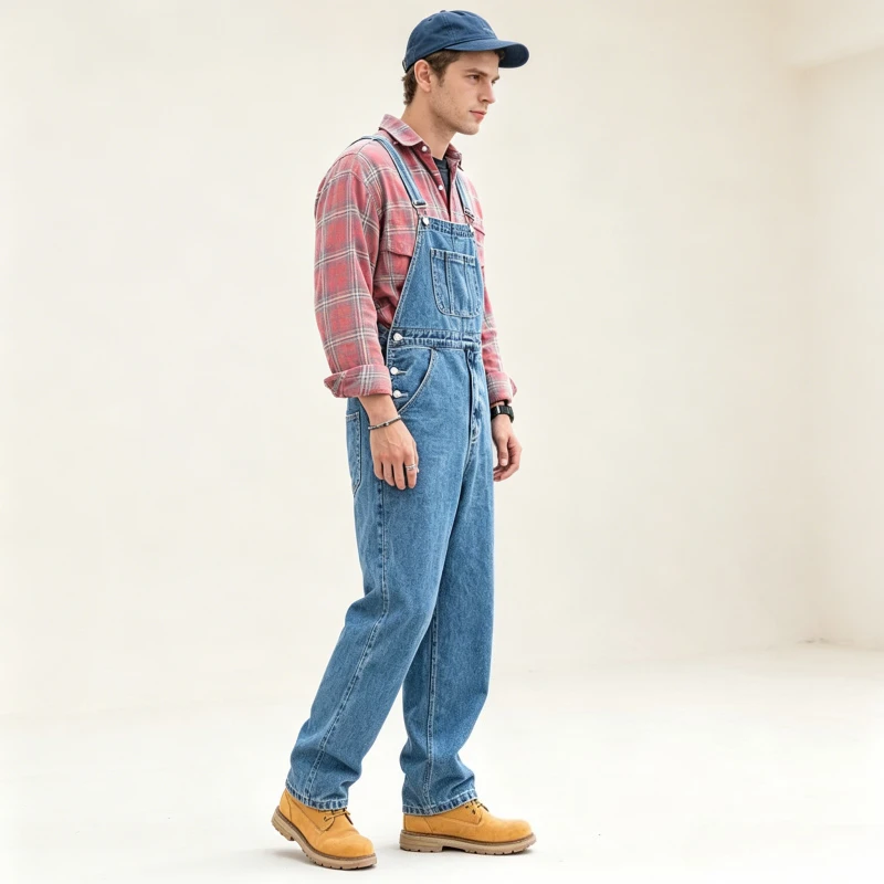 Vintage Denim Jumpsuits Cargo Pants Mem Washed Jean Overalls Ankle Length Mid Waist High Street Button Pockets Jeans 2026
Vintage Denim Jumpsuits Cargo Pants Mem Washed Jean Overalls Ankle Length Mid Waist High Street Button Pockets Jeans 2026