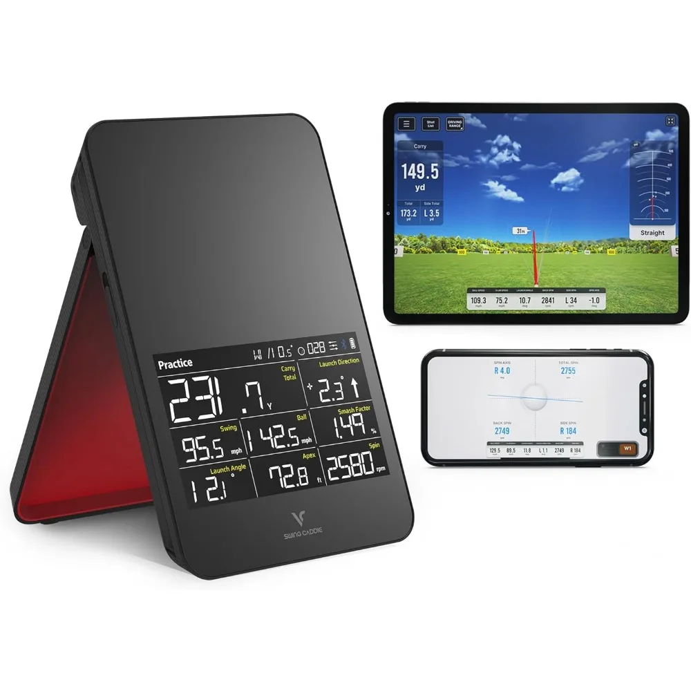 SC4 PRO Golf Launch Monitor & 3D Driving Range Simulator for Indoor and Outdoor Use | Portable Golf Swing Analyzer
SC4 PRO Golf Launch Monitor & 3D Driving Range Simulator for Indoor and Outdoor Use | Portable Golf Swing Analyzer