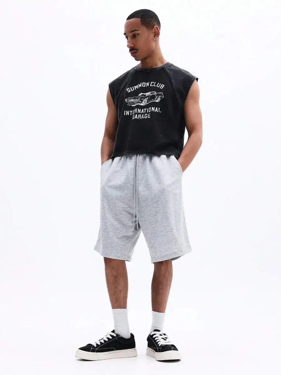 Men Washed Sleeveless Tank Top With Car Print Vintage Casual Muscle Shirt Summer
Men Washed Sleeveless Tank Top With Car Print Vintage Casual Muscle Shirt Summer