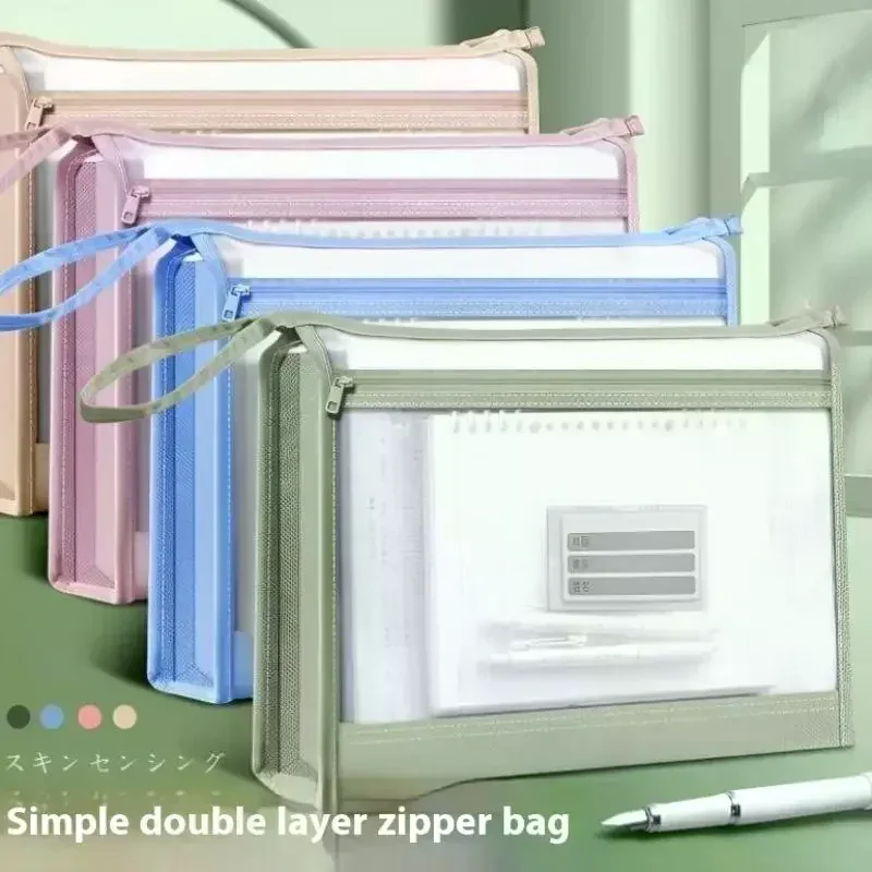 Прозрачная сетчатая сумка для хранения канцелярских принадлежностей, двухслойная сумка-органайзер большой емкости, многофункциональные портативные офисные папки для файлов
Прозрачная сетчатая сумка для хранения канцелярских принадлежностей, двухслойная сумка-органайзер большой емкости, многофункциональные портативные офисные папки для файлов