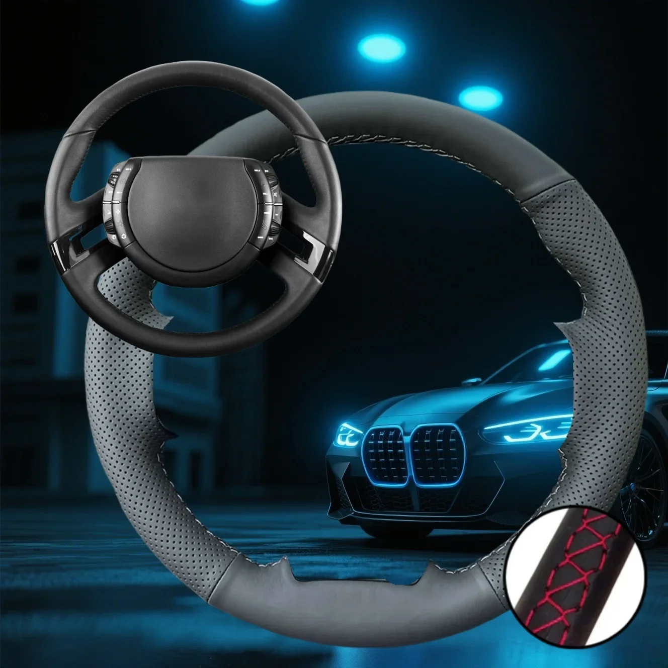 Индивидуальный плетеный чехол на руль автомобиля для Citroen C4 Picasso 2007 2008-2013, автомобильные аксессуары, сшитая вручную накидка на руль
Индивидуальный плетеный чехол на руль автомобиля для Citroen C4 Picasso 2007 2008-2013, автомобильные аксессуары, сшитая вручную накидка на руль