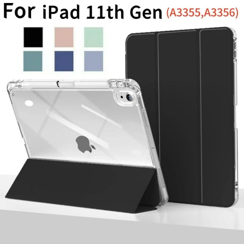 For Ipad 11th Generation With Pencil Holder Case For ipad 11 generation A16 2025 A3355 A3356 Tablet Cases
For Ipad 11th Generation With Pencil Holder Case For ipad 11 generation A16 2025 A3355 A3356 Tablet Cases