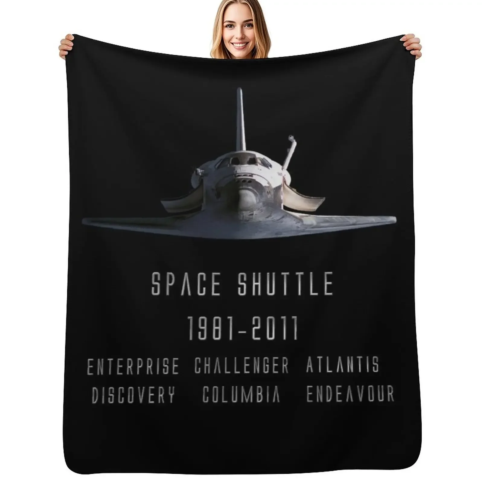Space Shuttle 1981 to 2011 US spacecraft NASA Throw Blanket Soft Decorative Sofa Moving For Sofa Thin Blanket
Space Shuttle 1981 to 2011 US spacecraft NASA Throw Blanket Soft Decorative Sofa Moving For Sofa Thin Blanket