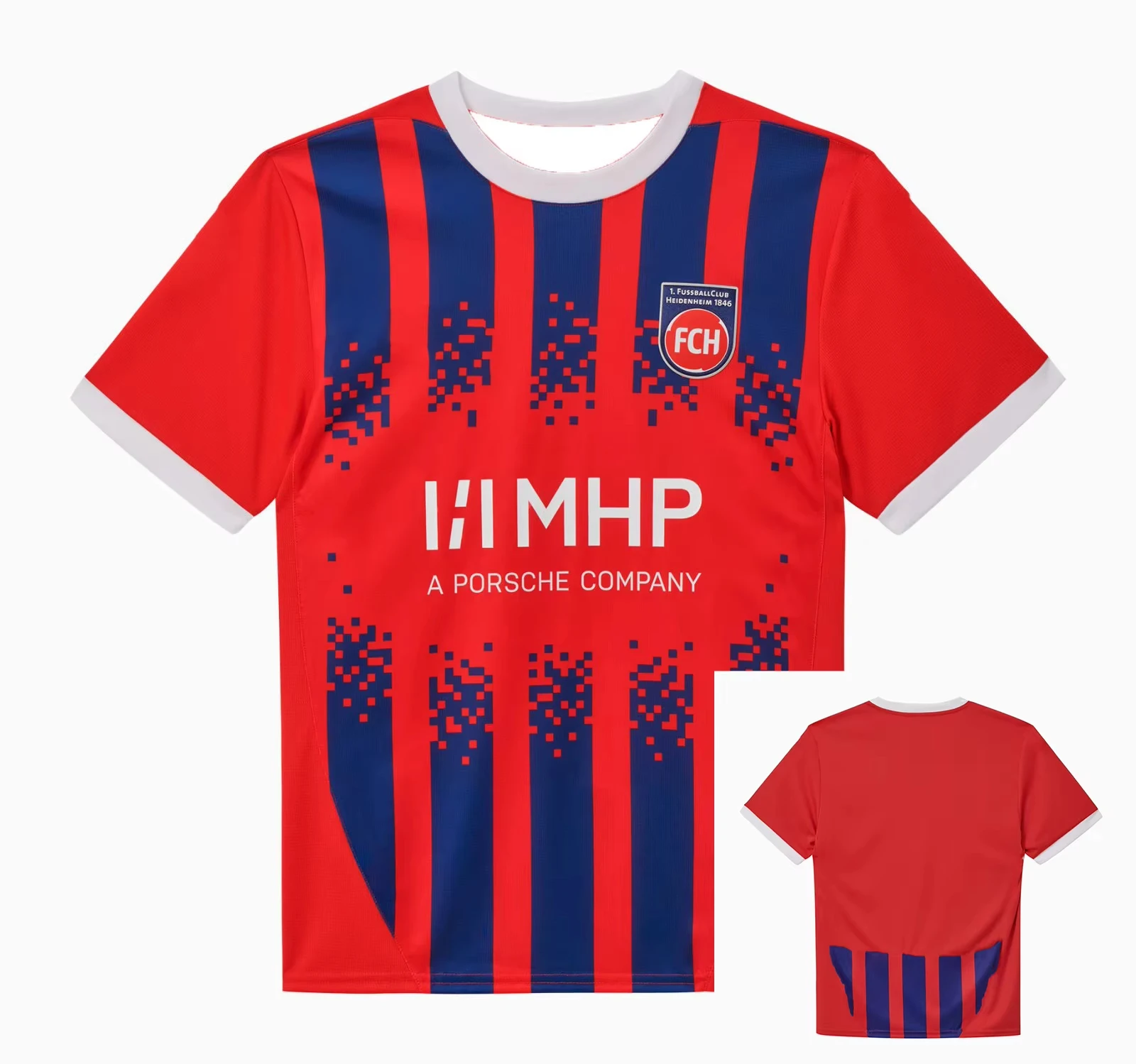 FC Heidenheim 2024-25 Home Jersey Мужская и женская спортивная футболка Летняя тонкая конструкция Удобная и дышащая детская футболка
FC Heidenheim 2024-25 Home Jersey Мужская и женская спортивная футболка Летняя тонкая конструкция Удобная и дышащая детская футболка