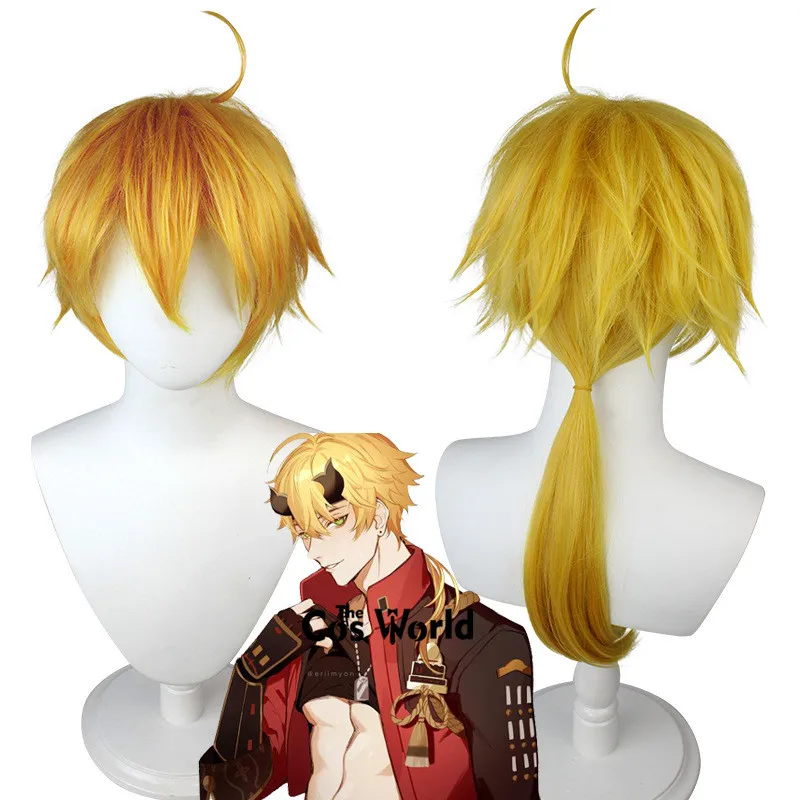 Genshin Thoma 55cm Long Straight Games Cosplay Wigs Fiber Heat Resistant Synthetic Hair + Wig Cap
Genshin Thoma 55cm Long Straight Games Cosplay Wigs Fiber Heat Resistant Synthetic Hair + Wig Cap