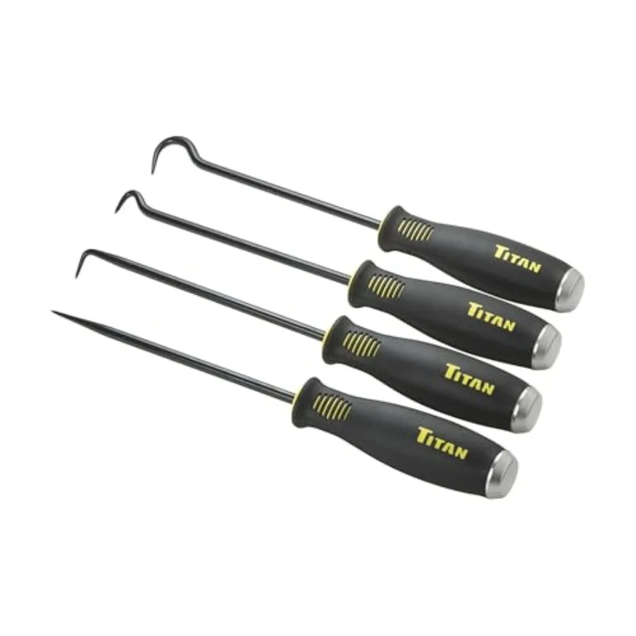 4 pc. Jumbo Bolstered Pick and Hook Set
4 pc. Jumbo Bolstered Pick and Hook Set