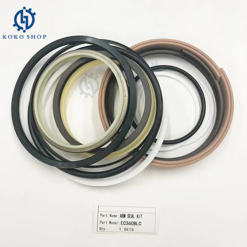 OEM Seal Kit EC360B EC360BLC EC330B Arm Cylinder Boom Cylinder Bucket Cylinder Sealing for Excavator Spare Part
OEM Seal Kit EC360B EC360BLC EC330B Arm Cylinder Boom Cylinder Bucket Cylinder Sealing for Excavator Spare Part