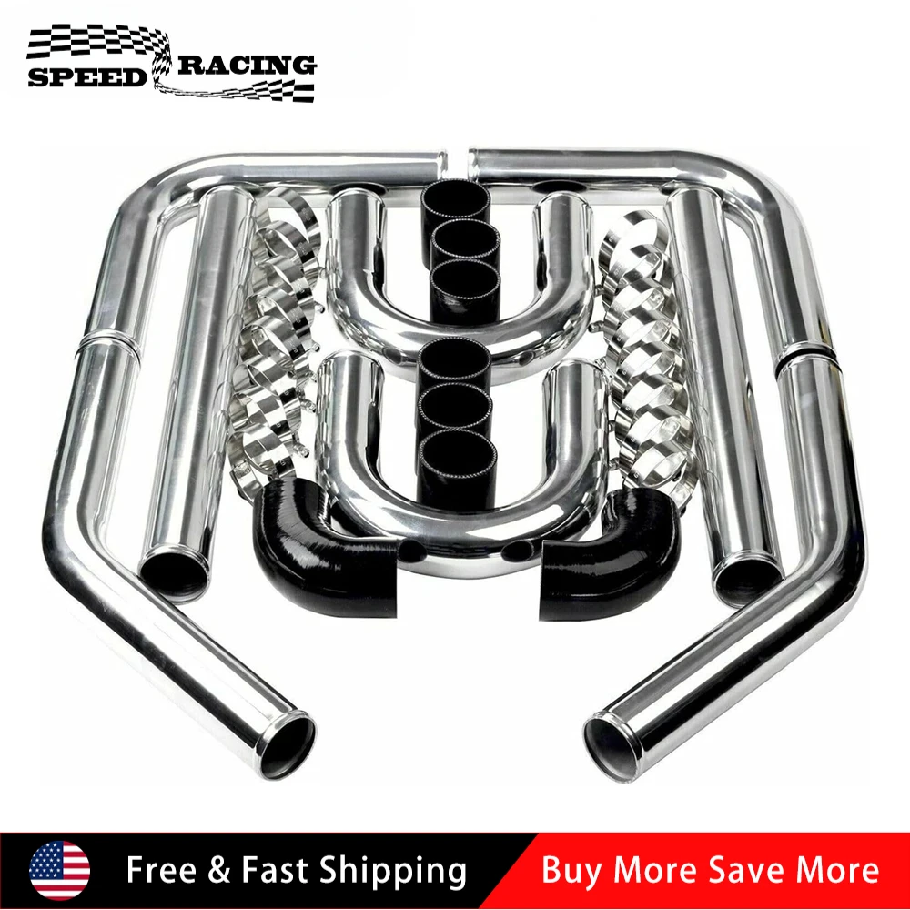 High Quality 2 inch Universal Turbo 6061 Aluminum Intercooler Piping +Silicone Coupler + Clamp Kit EGR-1048
High Quality 2 inch Universal Turbo 6061 Aluminum Intercooler Piping +Silicone Coupler + Clamp Kit EGR-1048
