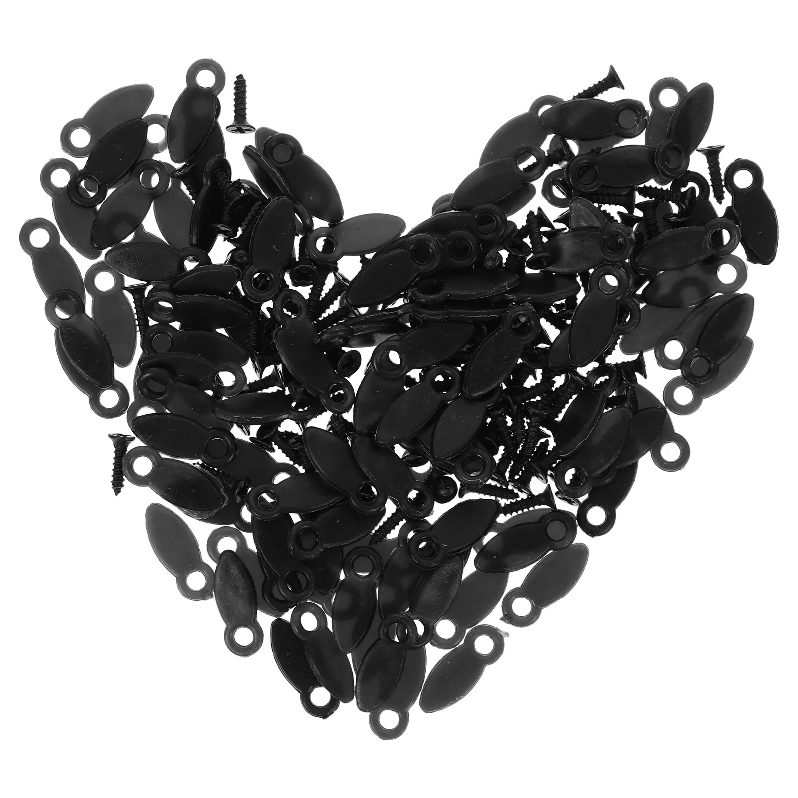100pcs Photo Frame Backing Clips Plastic Easy Installation Mini Hardware Black Wall Bracket Holding Photos Picture
100pcs Photo Frame Backing Clips Plastic Easy Installation Mini Hardware Black Wall Bracket Holding Photos Picture