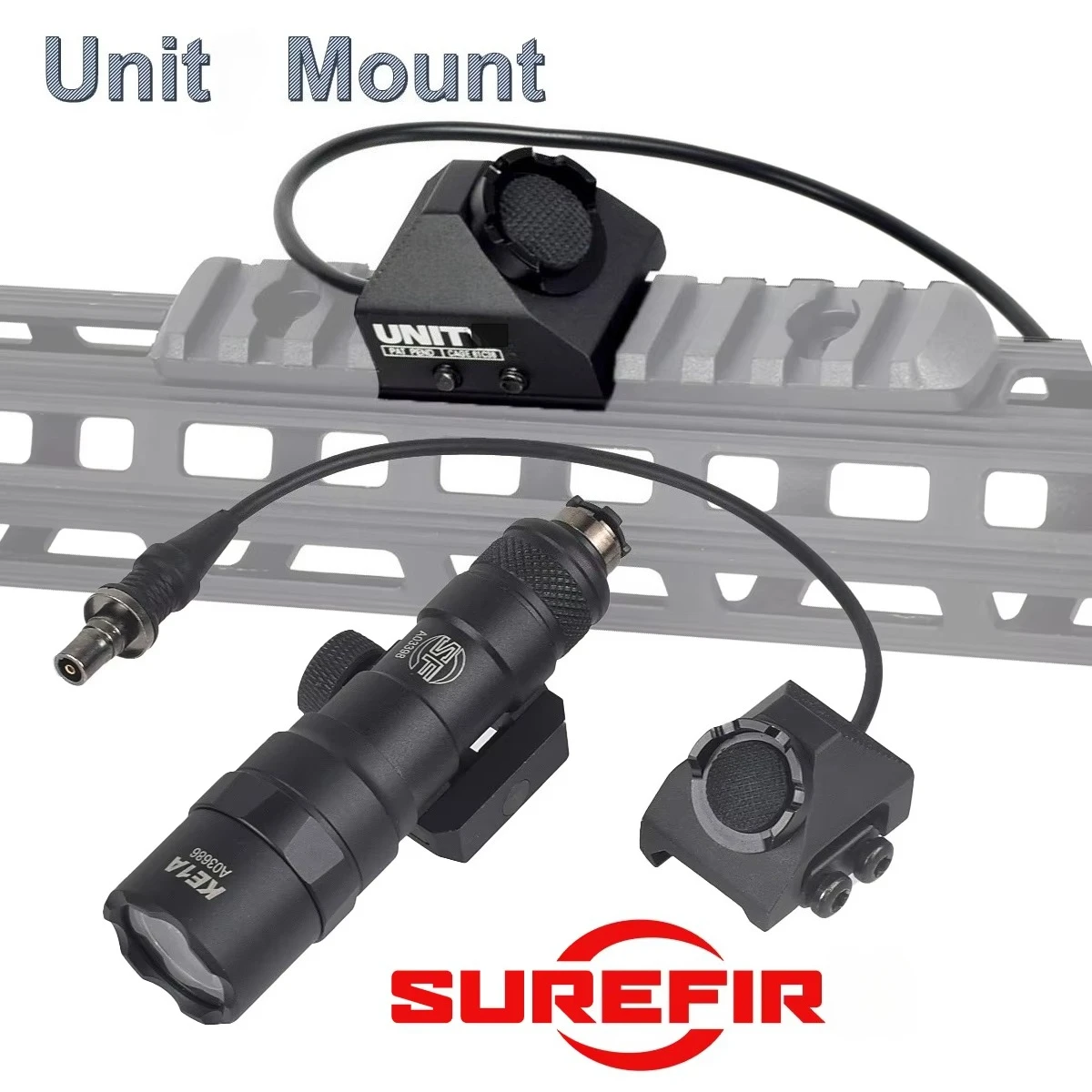 Tactical Surefir M600 M600B M300 Airsoft UNIT Remote Pressure Switch SFLED Hunting Rifle Scout Gun Weapon Flashlight
Tactical Surefir M600 M600B M300 Airsoft UNIT Remote Pressure Switch SFLED Hunting Rifle Scout Gun Weapon Flashlight