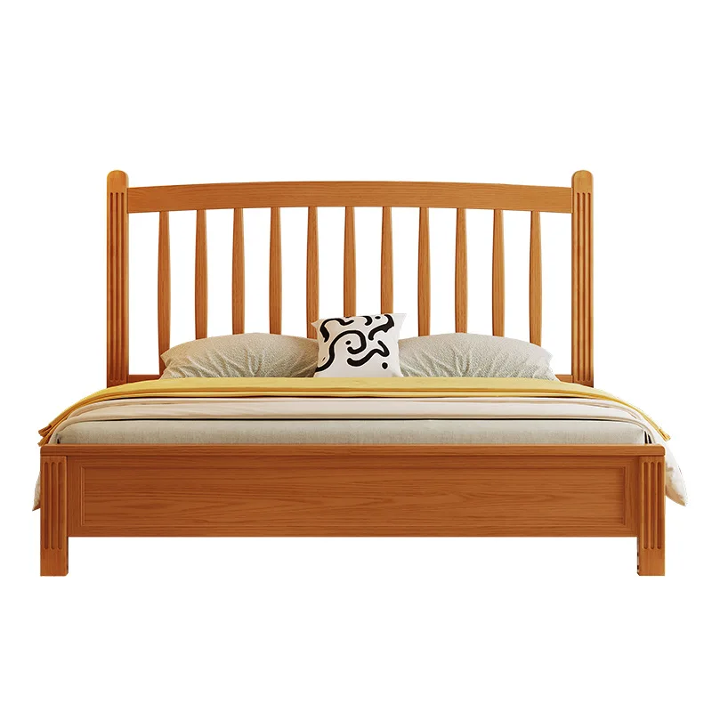 1.5 meters bed retro Windsor solid wood small apartment storage home
1.5 meters bed retro Windsor solid wood small apartment storage home