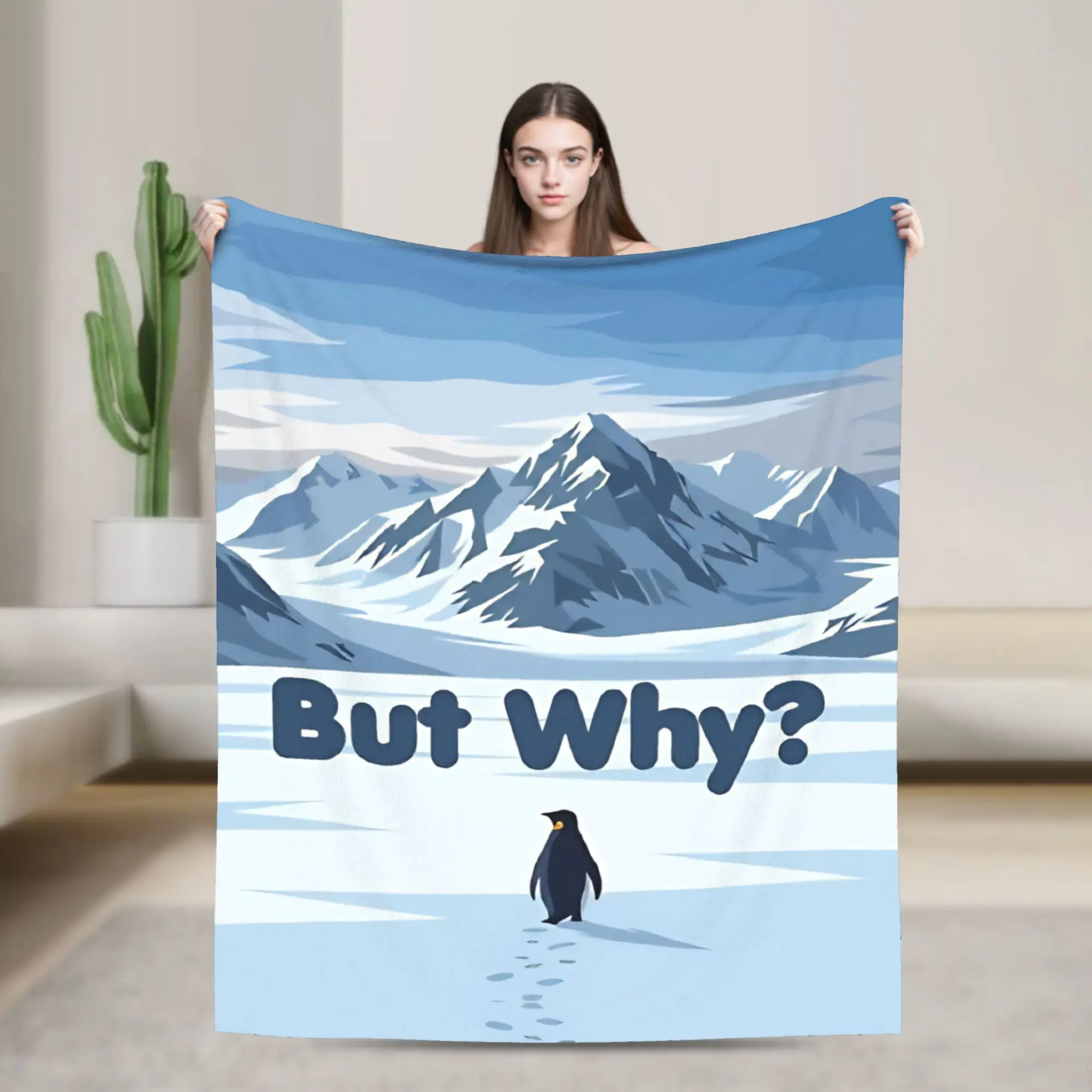 Nihilist Penguin and Mountain But Why Blanket Flannel Vintage Soft Throw Blankets for Bedspread Decoration,
Nihilist Penguin and Mountain But Why Blanket Flannel Vintage Soft Throw Blankets for Bedspread Decoration,