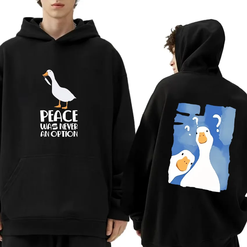 Fashion Men Women's Couples Cute Duck Hoodie new Printed oversized pullovers Casual tops vintage Fleece Long sleeve Sweatshirts
Fashion Men Women's Couples Cute Duck Hoodie new Printed oversized pullovers Casual tops vintage Fleece Long sleeve Sweatshirts
