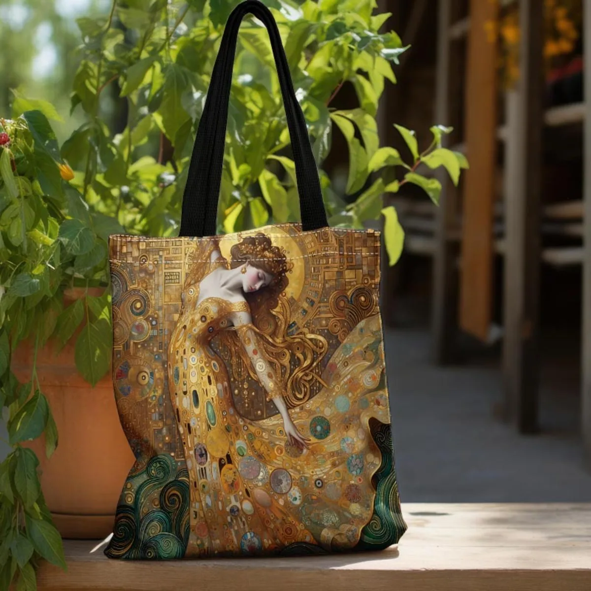 Bohemian Art Women's Shoulder Bag Large Capacity Foldable White with Vibrant Digital Print 40X40CM for Travel Shopping Pouch
Bohemian Art Women's Shoulder Bag Large Capacity Foldable White with Vibrant Digital Print 40X40CM for Travel Shopping Pouch