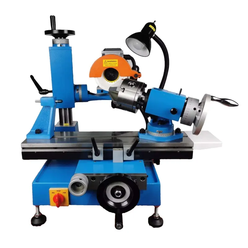 6 million tool grinder Small surface grinder Step drill Chamfering knife Spiral tap sharpener Multi-function
6 million tool grinder Small surface grinder Step drill Chamfering knife Spiral tap sharpener Multi-function