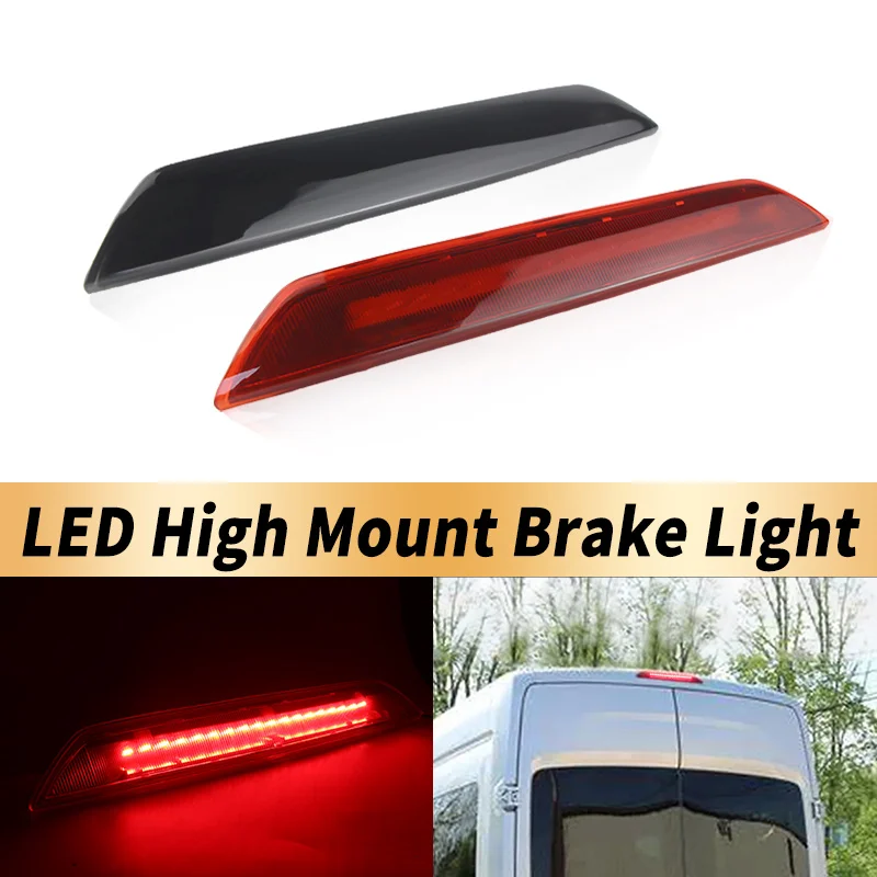 1PC 12V Red Smoked Lens LED High Mount Third Rear Brake Light Canbus For Ford Tourneo Transit Custom 2012-2020 Car Accessories
1PC 12V Red Smoked Lens LED High Mount Third Rear Brake Light Canbus For Ford Tourneo Transit Custom 2012-2020 Car Accessories