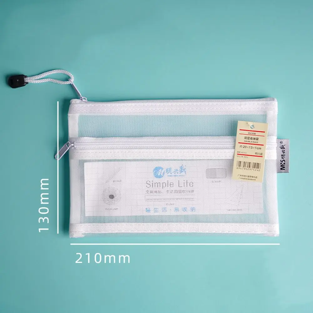 Пенал-органайзер A6 из нейлона, двойной сетчатый, для канцелярских принадлежностей, документов, косметики, школьных принадлежностей, папка для файлов
Пенал-органайзер A6 из нейлона, двойной сетчатый, для канцелярских принадлежностей, документов, косметики, школьных принадлежностей, папка для файлов