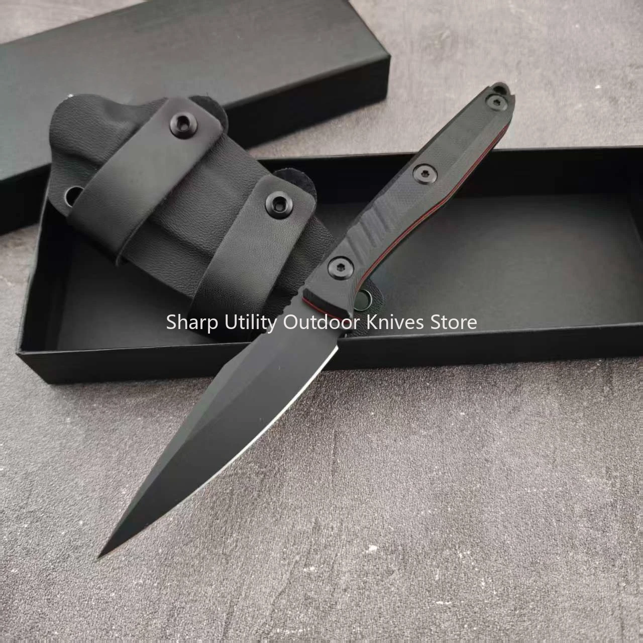 Compact Stainless Steel Camping Hiking Straight Knife Outdoor Activities Gear Jungle Exploration Adventure Climbing Essential
Compact Stainless Steel Camping Hiking Straight Knife Outdoor Activities Gear Jungle Exploration Adventure Climbing Essential