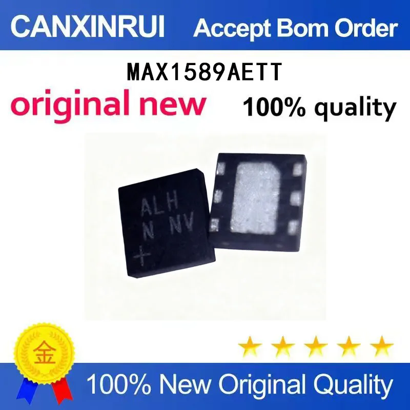 (5-100 Pieces) Brand new original MAX1589AETT silk screen: ALH QFN6 spot chip IC
(5-100 Pieces) Brand new original MAX1589AETT silk screen: ALH QFN6 spot chip IC