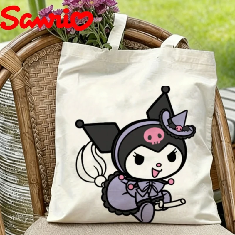 1PC Sanrio Kuromi Witch Broom Print Eco-friendly Canvas Shoulder Bag
1PC Sanrio Kuromi Witch Broom Print Eco-friendly Canvas Shoulder Bag