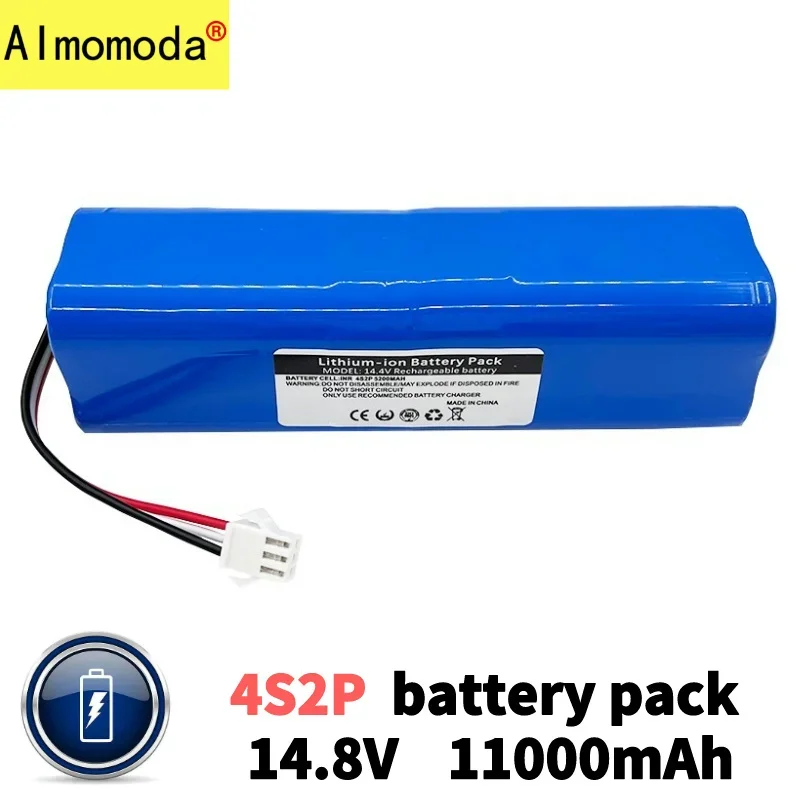 14.8V lithium battery pack 11000mAh suitable for Klinsmann sweeping robot rechargeable fascia gunOutdoor speaker lithium battery
14.8V lithium battery pack 11000mAh suitable for Klinsmann sweeping robot rechargeable fascia gunOutdoor speaker lithium battery