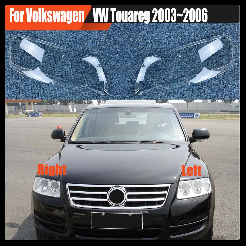 For Volkswagen VW Touareg 2003~2006 Transparent Headlight Cover Headlamp Shell Clear Lens Plexiglass Replace Original Lampshade
For Volkswagen VW Touareg 2003~2006 Transparent Headlight Cover Headlamp Shell Clear Lens Plexiglass Replace Original Lampshade