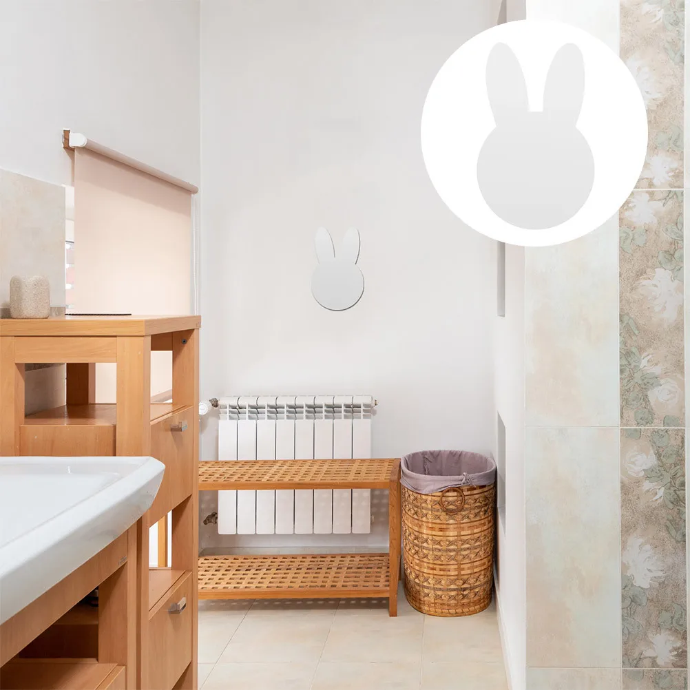 2Pcs Bunny Acrylic Mirror Decals Wall Stickers Self Adhesive 3D Effect Peel Stick Decorative Mirrors for Bathroom Living Room
2Pcs Bunny Acrylic Mirror Decals Wall Stickers Self Adhesive 3D Effect Peel Stick Decorative Mirrors for Bathroom Living Room