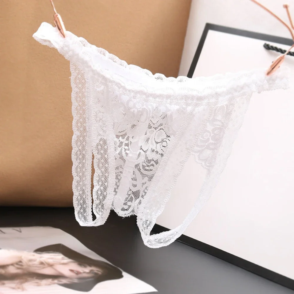Sexy Women Open Crotch G-string Tiny Thongs Female Erotic Lingerie Lace Underpants Hollow Out Panties Crotchless Underwear
Sexy Women Open Crotch G-string Tiny Thongs Female Erotic Lingerie Lace Underpants Hollow Out Panties Crotchless Underwear