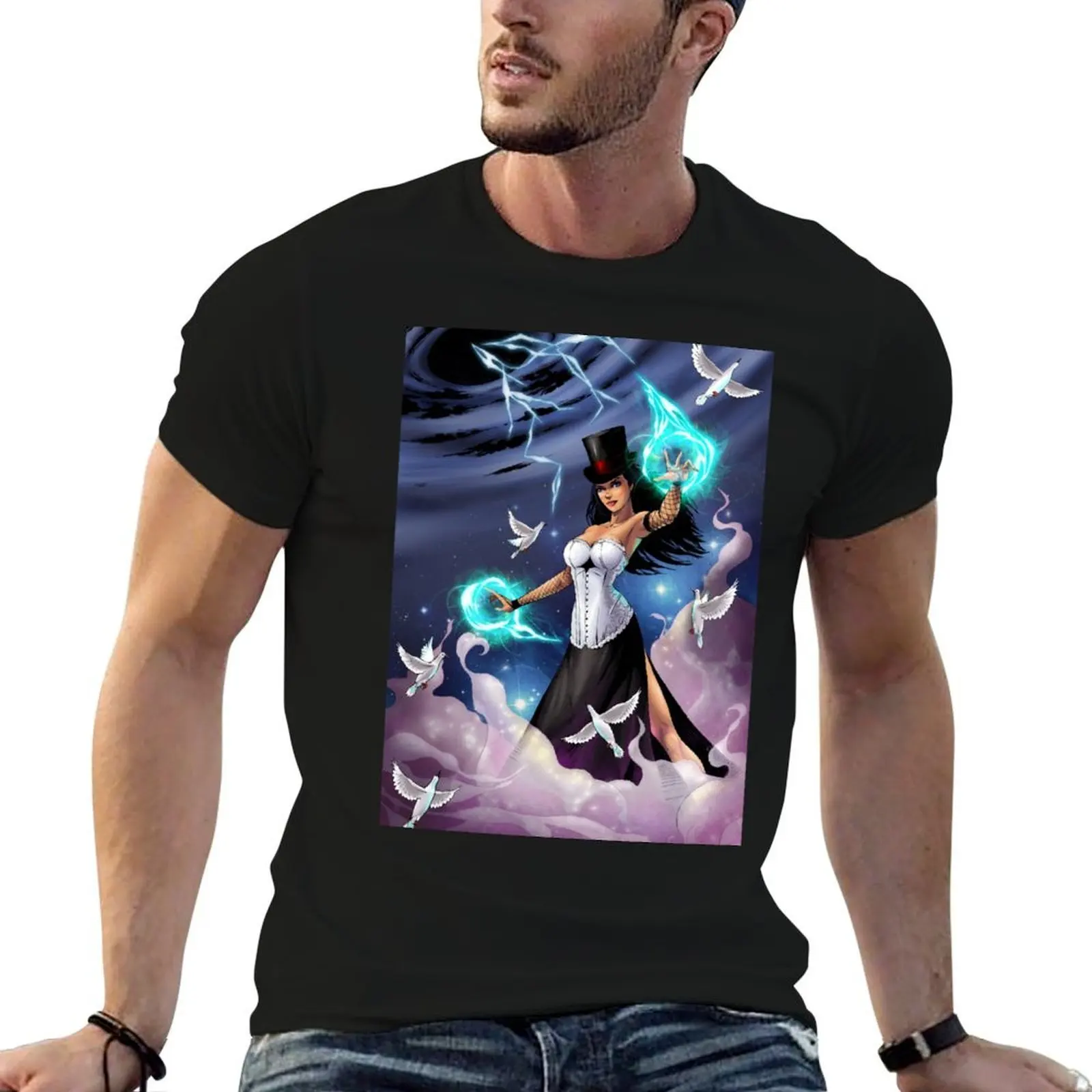 Zatanna T-Shirt black cotton t-shirt plain for man package cotton tshirt 100% man t shirt heavy cotton T-Shirt
Zatanna T-Shirt black cotton t-shirt plain for man package cotton tshirt 100% man t shirt heavy cotton T-Shirt