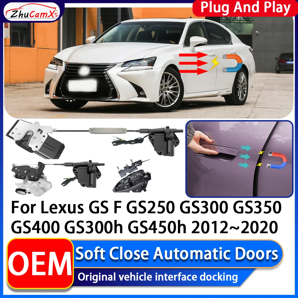 Electric Suction Power Soft Close Car Door Automatic Door Closing For Lexus GS F GS250 GS300 GS350 GS400 GS300h GS450h 2012~2020
Electric Suction Power Soft Close Car Door Automatic Door Closing For Lexus GS F GS250 GS300 GS350 GS400 GS300h GS450h 2012~2020