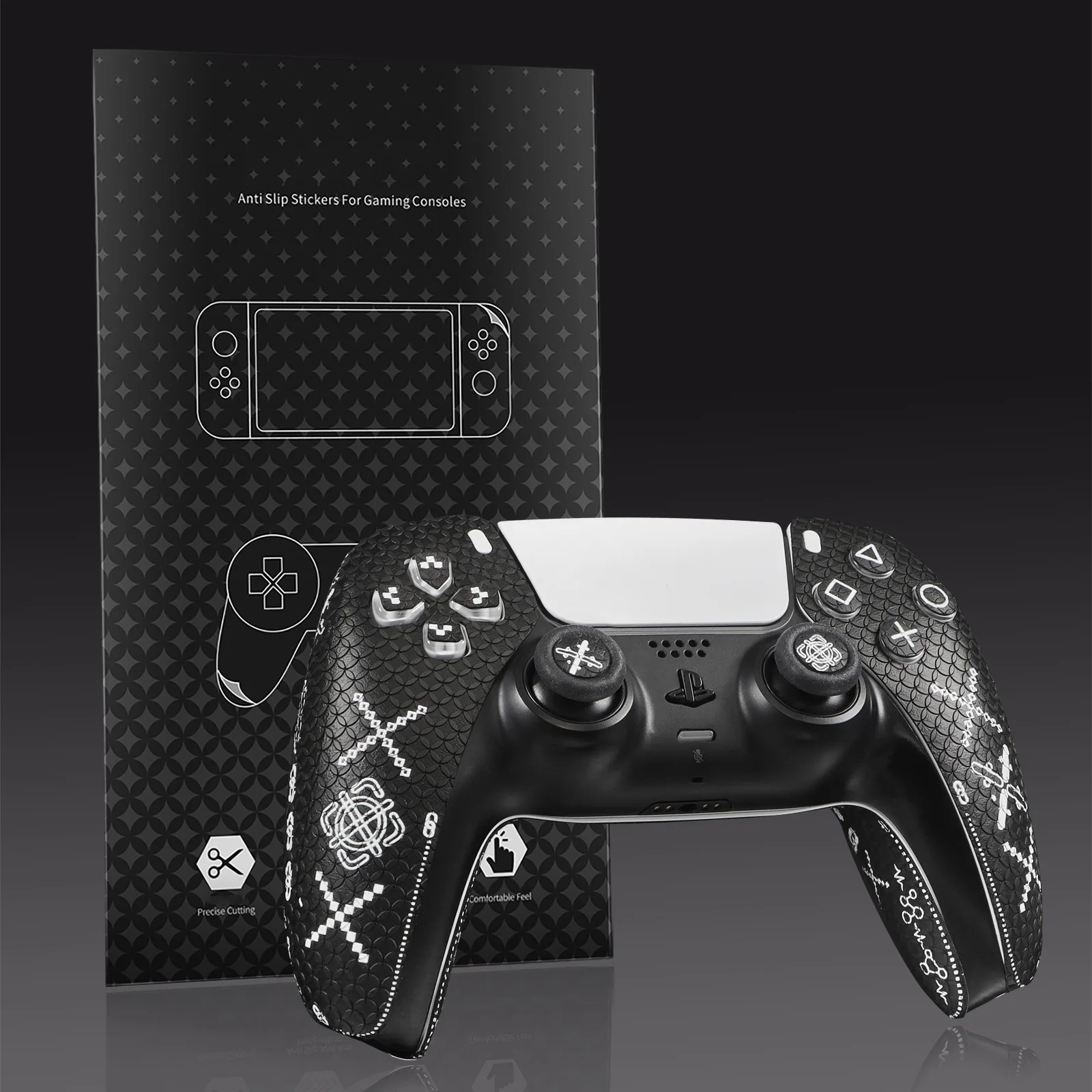 Противоскользящая наклейка на контроллер для PlayStation 5, PS5, защитные наклейки, геймпад, игровые аксессуары, чехол для геймпада
Противоскользящая наклейка на контроллер для PlayStation 5, PS5, защитные наклейки, геймпад, игровые аксессуары, чехол для геймпада