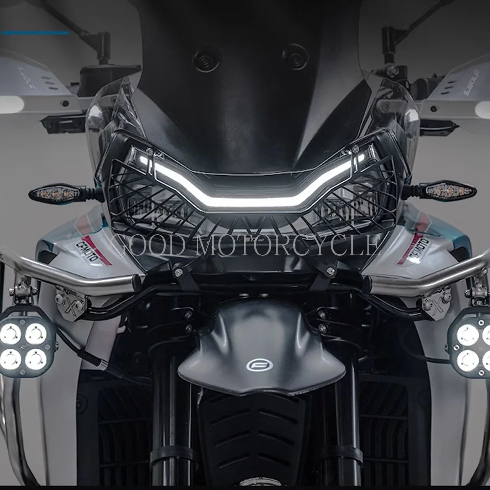 New For CF 800MT-X 800MTX Motorcycle Front Fairing Headlight Head Light Lamp Net Protection Grille Guard Cover Mesh Lampshad
New For CF 800MT-X 800MTX Motorcycle Front Fairing Headlight Head Light Lamp Net Protection Grille Guard Cover Mesh Lampshad