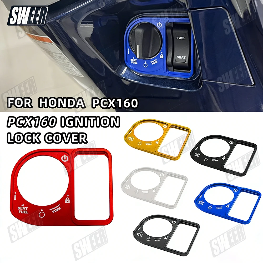 Motorcycle Electric Door Lock Protective Cover Fit For Honda PCX125 PCX150 CBS Version ADV150 Aluminum Alloy Patch Coverage
Motorcycle Electric Door Lock Protective Cover Fit For Honda PCX125 PCX150 CBS Version ADV150 Aluminum Alloy Patch Coverage