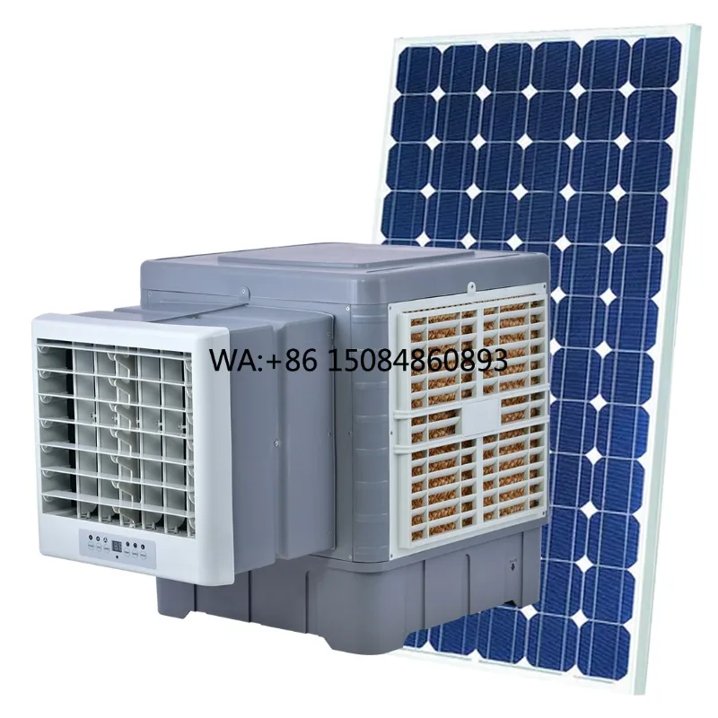 AC/DC 220V/12V Solar Rechargeable Window Air Conditioner, Evaporative
AC/DC 220V/12V Solar Rechargeable Window Air Conditioner, Evaporative