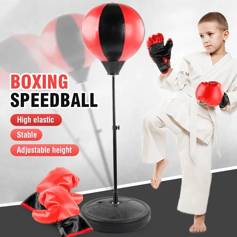 Kids Boxing Set Adjustable Height Punching Ball Toys Speed Boxing Sports Set Indoor Fighting Training Games With Gloves Gift
Kids Boxing Set Adjustable Height Punching Ball Toys Speed Boxing Sports Set Indoor Fighting Training Games With Gloves Gift