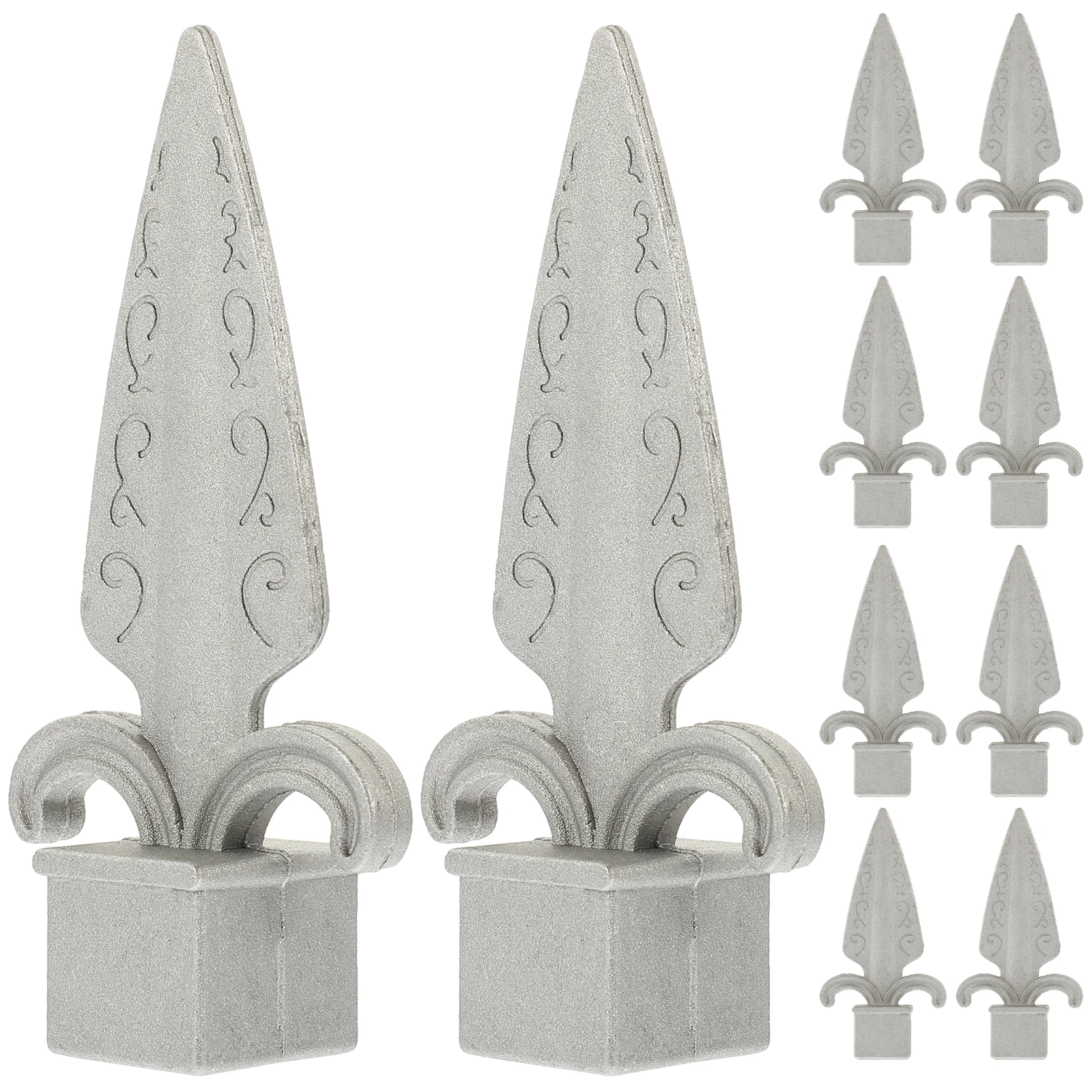 10 Fence Finials Durable Aluminum Metal Toppers Outdoor Decor Practical Gate Heads Corrosion Resistant Sturdy Fence
10 Fence Finials Durable Aluminum Metal Toppers Outdoor Decor Practical Gate Heads Corrosion Resistant Sturdy Fence
