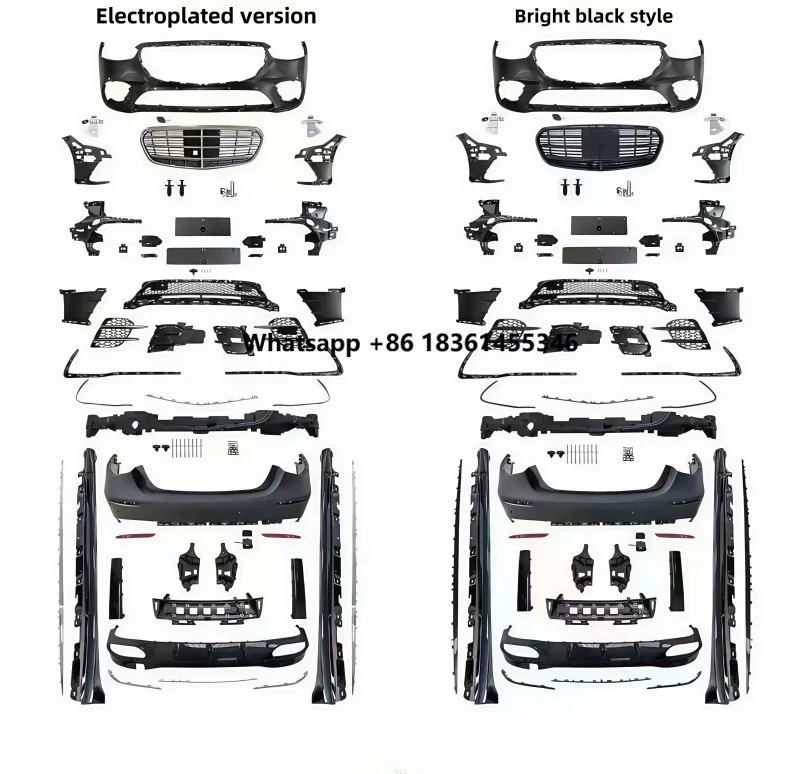 For 21-25 S-Class W223 S400 Modified S450 Front Bumper Grille Side Skirt Rear Bumper Lip Tail Throat Suitable
For 21-25 S-Class W223 S400 Modified S450 Front Bumper Grille Side Skirt Rear Bumper Lip Tail Throat Suitable