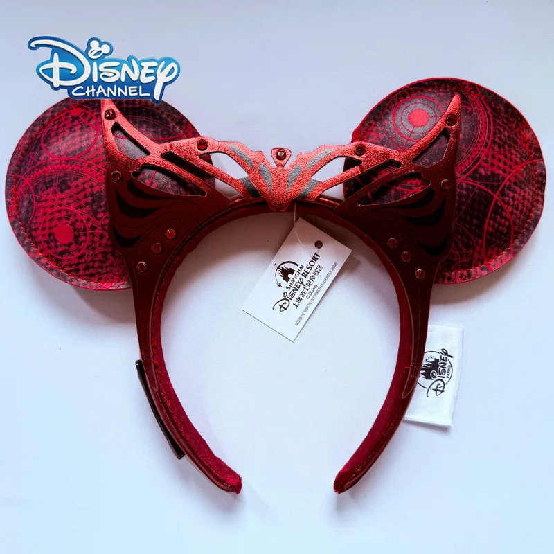 Disney Scarlet Witch Themed Minnie Mouse Ear Headband Wanda Maximoff Red Geometric Print Mickey Ears Hairband Party Headwear
Disney Scarlet Witch Themed Minnie Mouse Ear Headband Wanda Maximoff Red Geometric Print Mickey Ears Hairband Party Headwear