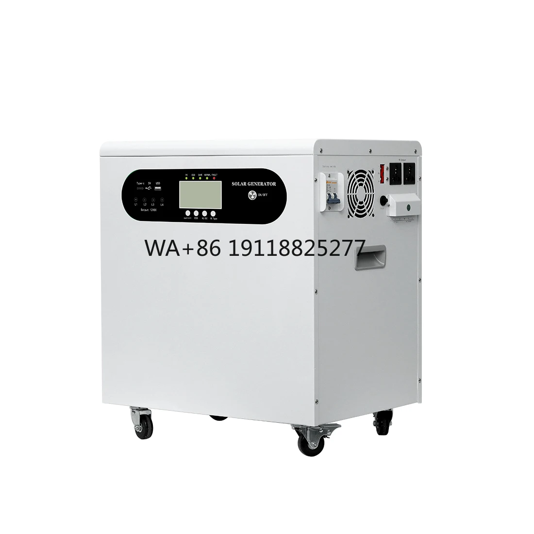 5000W All-in-One 48V100Ah Lithium Battery Energy Storage System with BMS Protection Solar Inverter for Outdoor Home Use
5000W All-in-One 48V100Ah Lithium Battery Energy Storage System with BMS Protection Solar Inverter for Outdoor Home Use