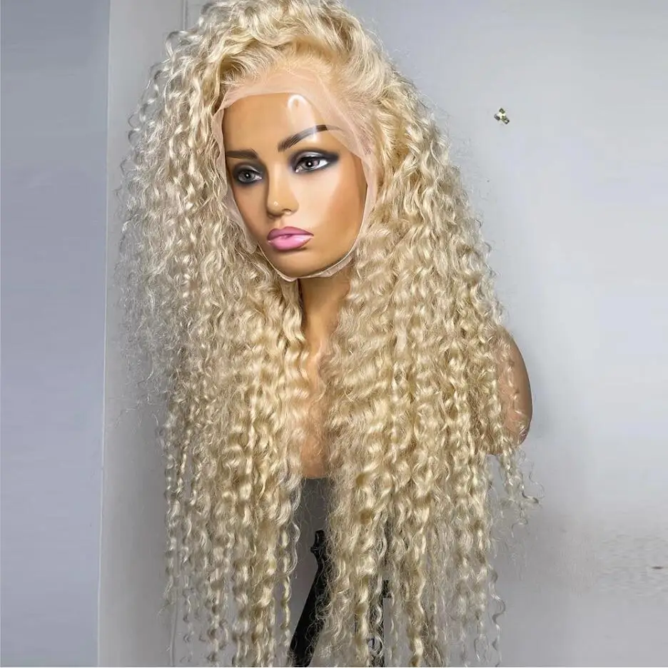 Glueless Soft Blonde 613 Preplucked Soft 26“Long Kinky Curly 180Density Lace Front Wig Synthetic For Women Heat Resistant Daily
Glueless Soft Blonde 613 Preplucked Soft 26“Long Kinky Curly 180Density Lace Front Wig Synthetic For Women Heat Resistant Daily