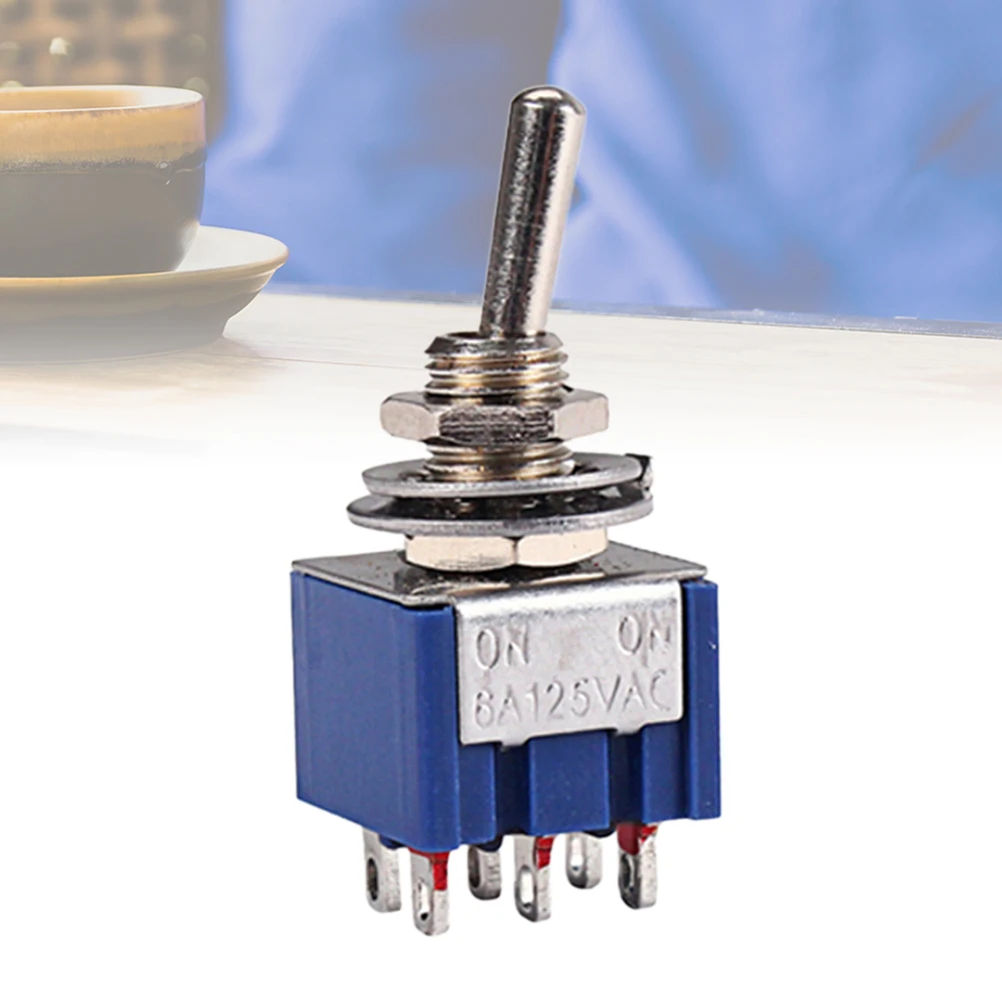 Two-stage Toggle Electric Guitar Toggle Switch Terminals SPDT for Lights Motors Pickup Selector Low High Voltage
Two-stage Toggle Electric Guitar Toggle Switch Terminals SPDT for Lights Motors Pickup Selector Low High Voltage